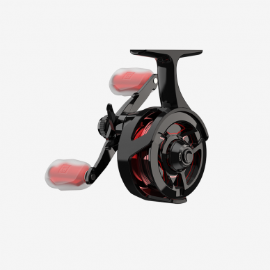 13 FISHING DESCENT ICE REEL 2,7 LH GEN 2 ALUMINIUM 1