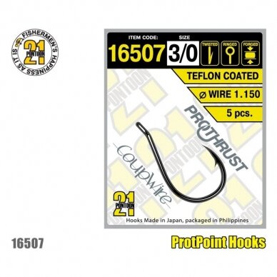 16507 HOOKS TEFLON IN-POINT