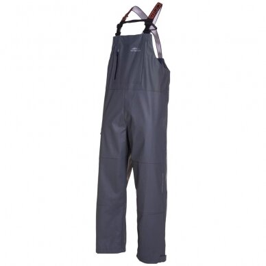 Grundens TOURNEY BIB PANT IRON GREY