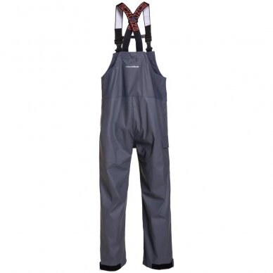 Grundens TOURNEY BIB PANT IRON GREY 1