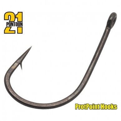 16503 HOOKS TEFLON RINGED 7