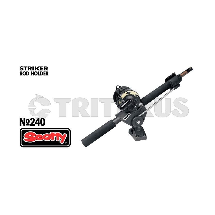 Striker Rod Holder, w/ 0241 Side / Deck Mount